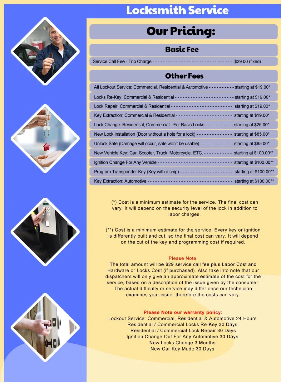 General Locksmith Store Los Angeles, CA 310-819-4258